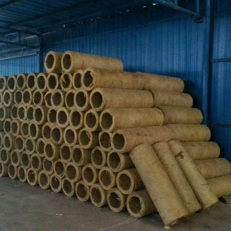 岩棉管复合岩棉管锅炉蒸汽管道保温管工业隔热保温岩棉管