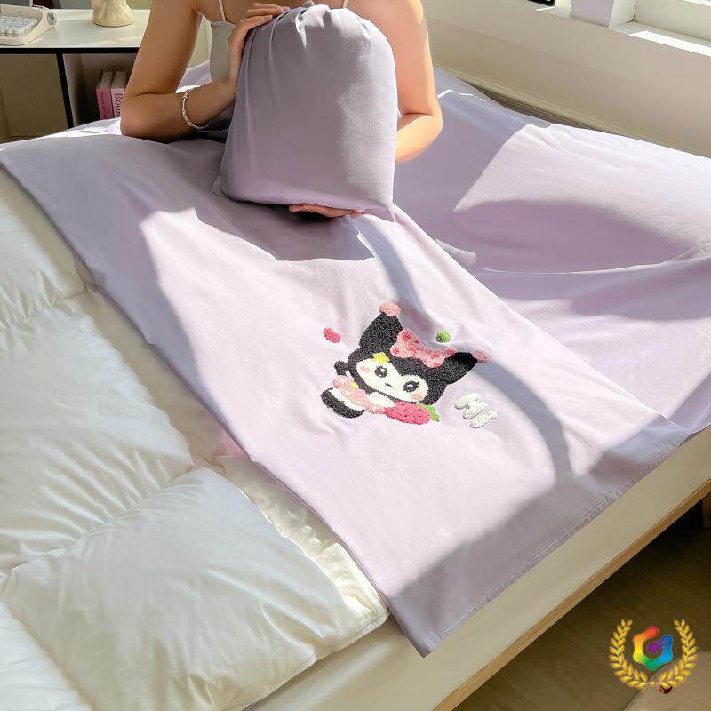 ?行纯色毛巾绣可拆分套脏睡袋酒店隔便携出F$px}#g#差旅双人床单