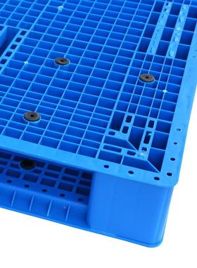 双面网格塑料托盘地台1板塑胶卡垫板车板12RSB叉0可上货架防水仓