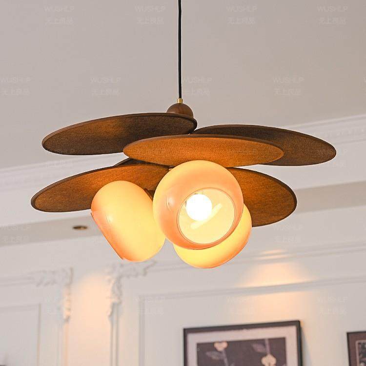 法式复古中古茶845卧色室灯吊灯藤编日式餐桌餐灯房书阳厅台楼梯,家装灯饰光源,智能吊灯,淘宝优惠券,粉丝福利购,淘宝优惠卷