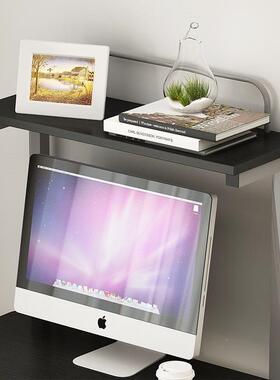 台式电脑桌家空用简约经济型生卧室桌书架组合学省间简书易小CKA