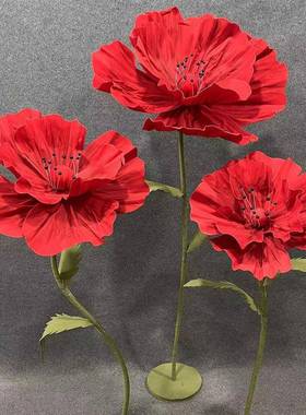 网红橱86184窗装饰婚庆立杆纸婚艺花影楼花杂志广告拍摄布置礼路