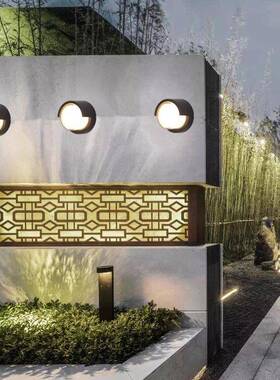 户ZXH外壁灯LE防水创意别墅花园外门口阳台过室大道外墙D露台庭院
