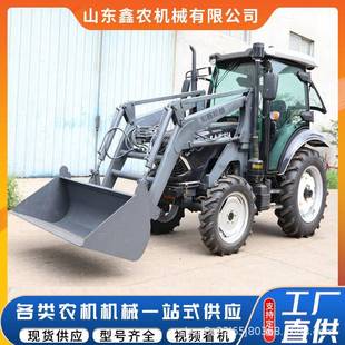 型90马力四轮拖拉机国四轮WON农用耕补田犁地机大四轮四驱拖拉机