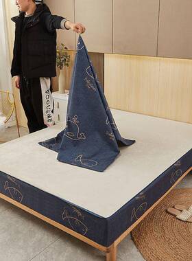 防六全包水隔尿单件乳胶床套套床垫护床保罩防尘防滑VVY2025面四