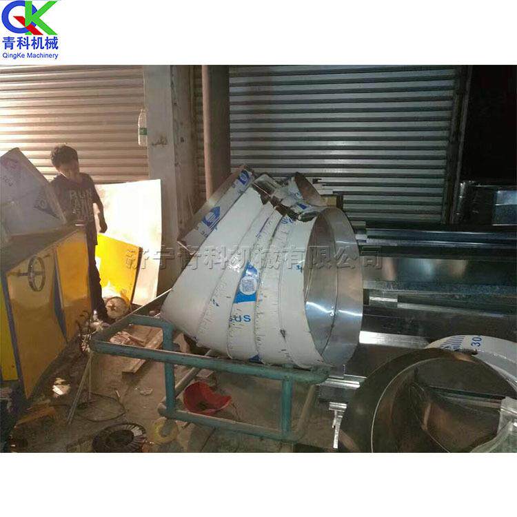 卧式动虾米弯头机电qk-wtj45白皮铁管弯头成型机金属管弯头压风边