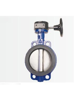 埃美柯无销1阀D371X-1式6Q87铸铁法兰涡轮蝶阀无销软密蝶WVB封蝶