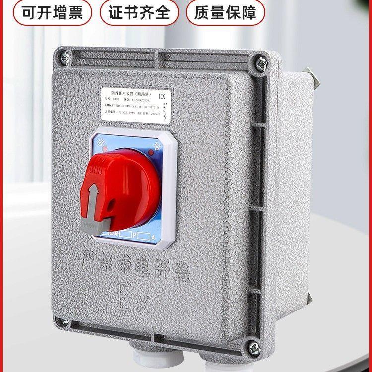 防爆断路器配电箱空气开