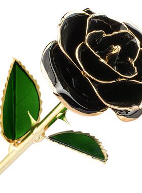 2K镀金瑰花烤漆JG-2088花礼金玫瑰七夕情人节玫4贸易电商品厂家