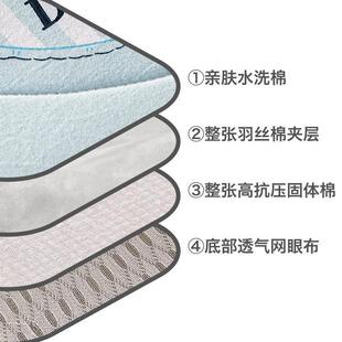 婴a类母级水洗棉床垫宿舍学生单人9x1900m软垫大学住校c专用JSL-