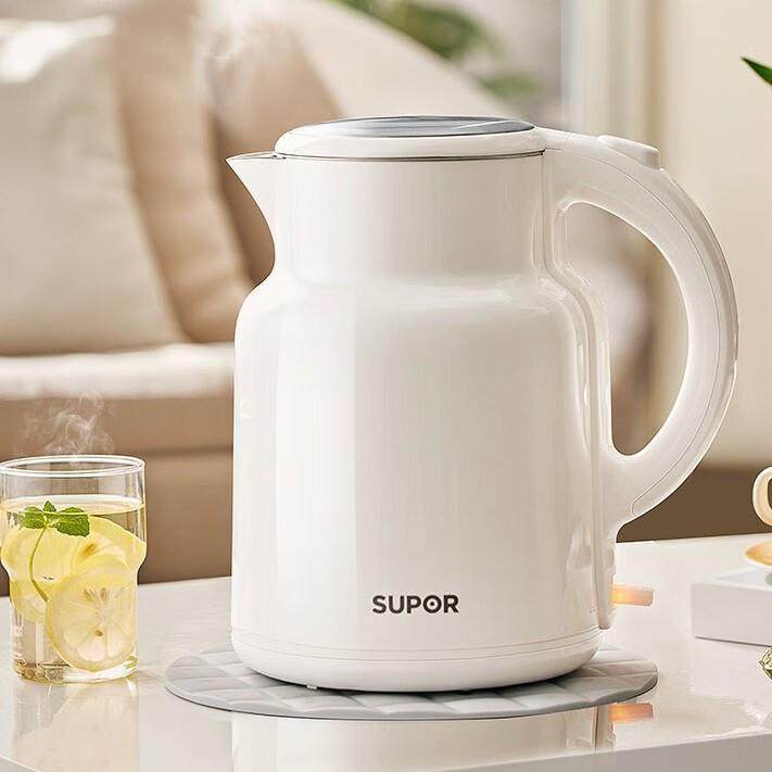 烧水壶2升家用大容量开水壶304不锈钢1800w大功率全自动电热水壶