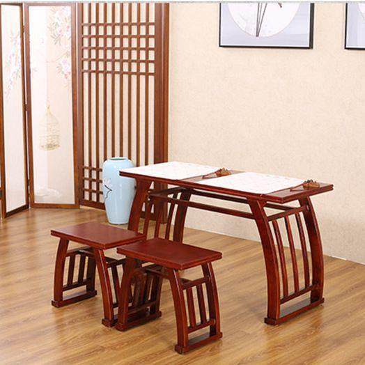 书法桌书画桌毛笔字桌家用简易中式木质家具家用绘画案国学桌椅,纺织面料/辅料/配套,纺织机械配件,淘宝优惠券,粉丝福利购,淘宝优惠卷