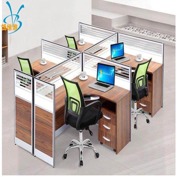 办公桌椅组合办公家具屏风隔断员工桌职员桌电脑桌椅简约时尚卡位