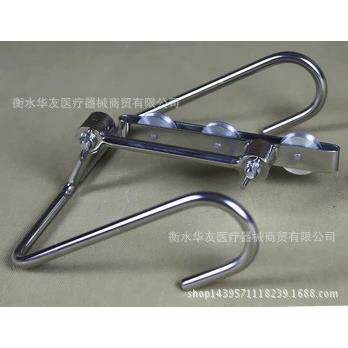 不锈钢滑轮床头牵引架腿部下肢牵引拉伸器吊砖架