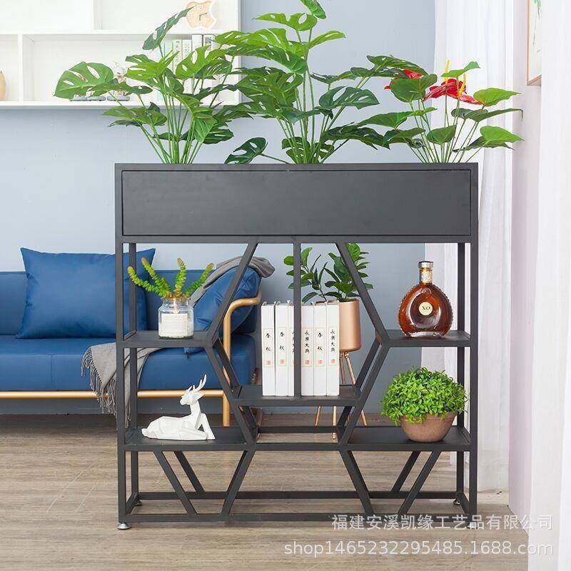 北欧铁艺花箱花架简约家用小户型客厅装饰花架落地式隔断盆栽架,纺织面料/辅料/配套,纺织机械配件,淘宝优惠券,粉丝福利购,淘宝优惠卷