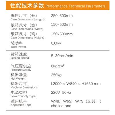 自全动盖封箱机620纸箱胶带快递打机折盖包封箱折大纸箱打包神器