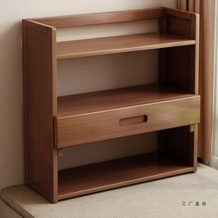 窗书架桌面置物架窗台家阳飘台985收纳储物柜简多易层用书桌上小