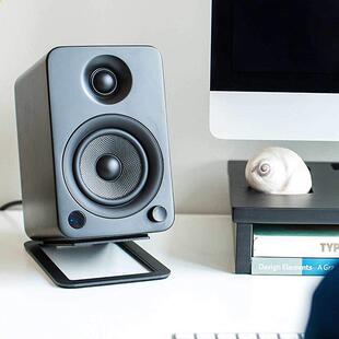 维视小型桌面音箱响支架金属扬声器支架百音K1支架HIFI防避震
