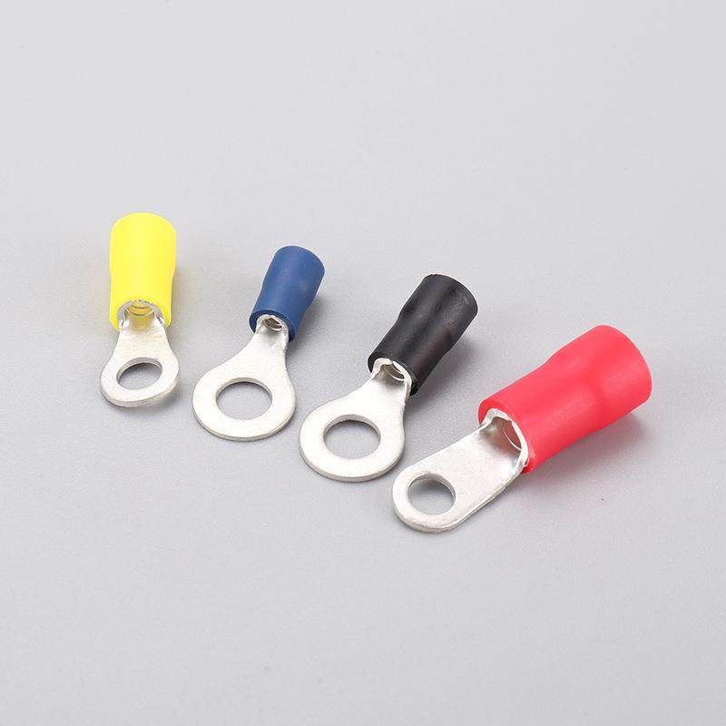 圆形冷压绝缘端头 RV3.5-4新能源压接接线端子铜OT接线耳3.5平方,电子元器件市场,连接器,淘宝优惠券,粉丝福利购,淘宝优惠卷