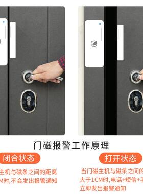 Tuya涂鸦智能家居充电式WIFI门磁门窗感应报警传感器 绿色环保