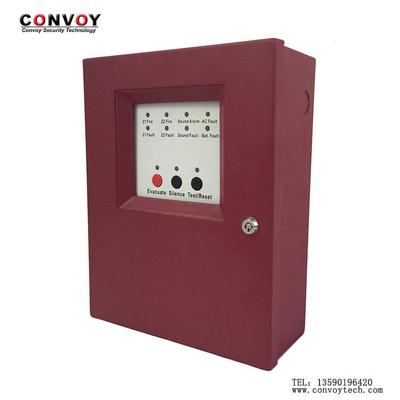 Mini Conventional Fire Alarm Control Panel 2防区多线主机
