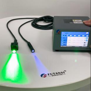 复坦希绿光uvled点光源 LED紫外线固化灯 525nm绿色光斑led点光源