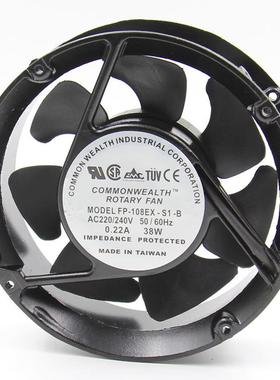 17250 220V 散热风扇 FP-108EX-S1-B 17251 38W 全圆形 轴流风机