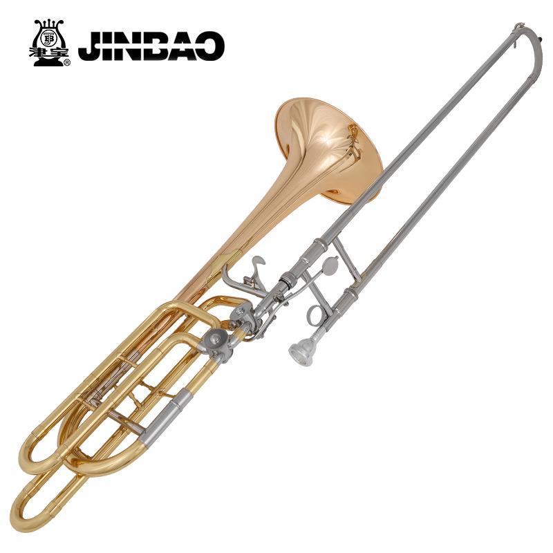 津宝JBSL-830低音变调长号Bb/F/G/Db调 专业演奏变调长号乐器