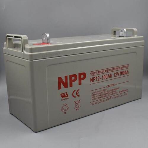 NPP耐普蓄电池NP12-100 太阳能蓄电池12V100AH原厂全国联保三年