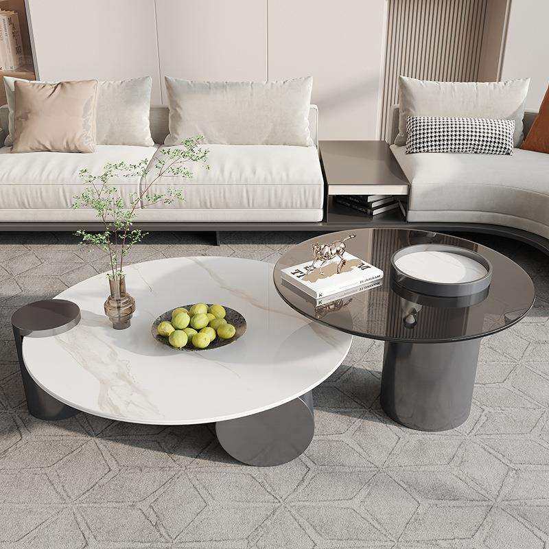 轻奢岩板茶几组合现代家用客厅小户型边几创意不锈钢设计师圆几,玩具/童车/益智/积木/模型,毛绒/玩偶/公仔/布艺类玩具,淘宝优惠券,粉丝福利购,淘宝优惠卷