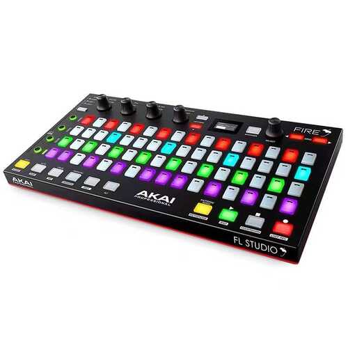 Akai/雅家 Fire FL Studio 打击垫键盘MIDI控制器数字音频工作站
