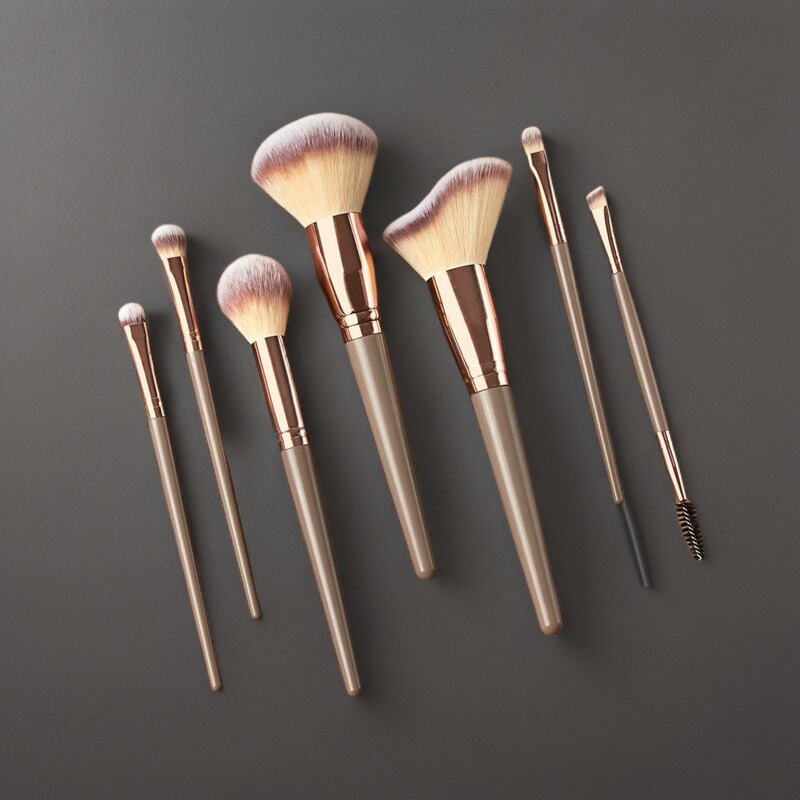 毛散粉腮红粉底眼化妆刷套装七支软影遮瑕刷化妆眉刷便携套装工具