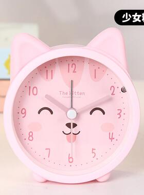 女孩钟儿KA265265童可爱音夜灯无新声一小闹卧室男孩款床体头