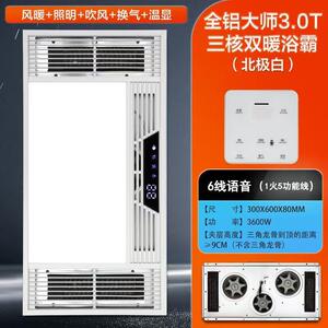 雷仕登风暖浴霸集成吊顶