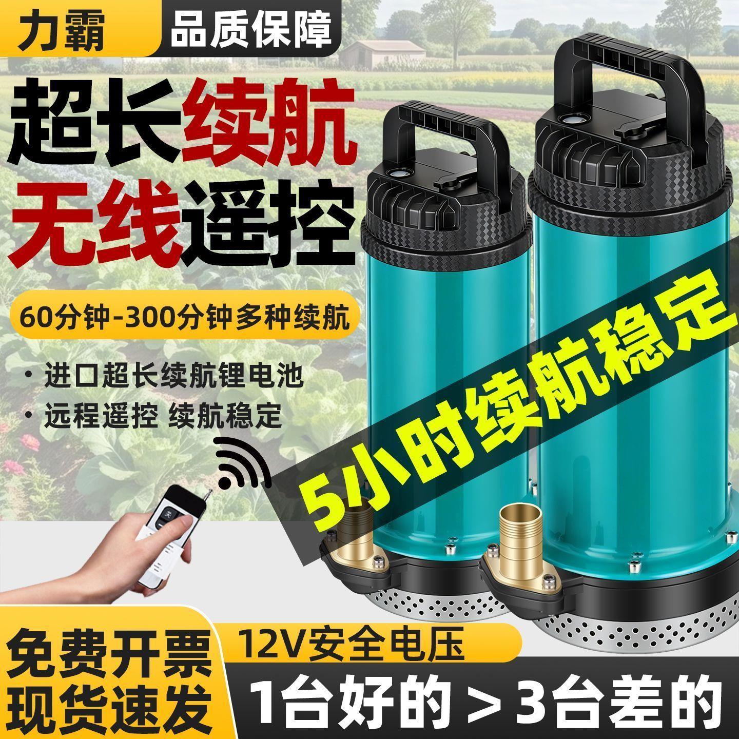 遥控抽水泵微型家用农用