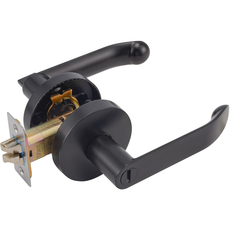 球形锁改把手替换球锁老式家用通用型圆形三杆式执手房门锁卫生间