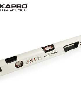 KAPRO方管双视窗带磁水平尺以色列开普路嘉宝905红色水准泡高精度