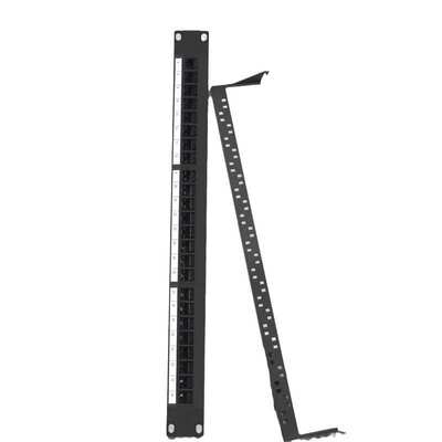 keystone机架式配线架六类24口屏蔽配线架千兆机柜超五类六类