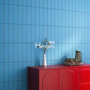 彩色长条砖75x300纯色釉面砖厨房卫生间墙砖店铺橄榄绿全瓷瓷片