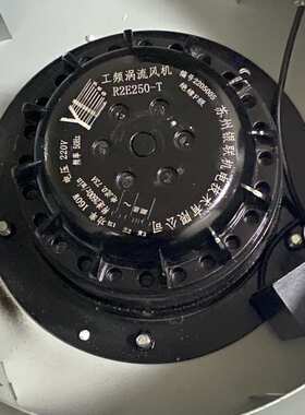 R2E250-T工频涡轮风机250FLW2铁页耐高温220净化风机