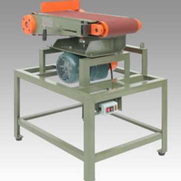 现货供应HS-1524A砂带机/200mm宽打磨机平面侧翻两用