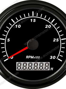 ECPC直径85MM多色背光步进电机转速表3000RPM