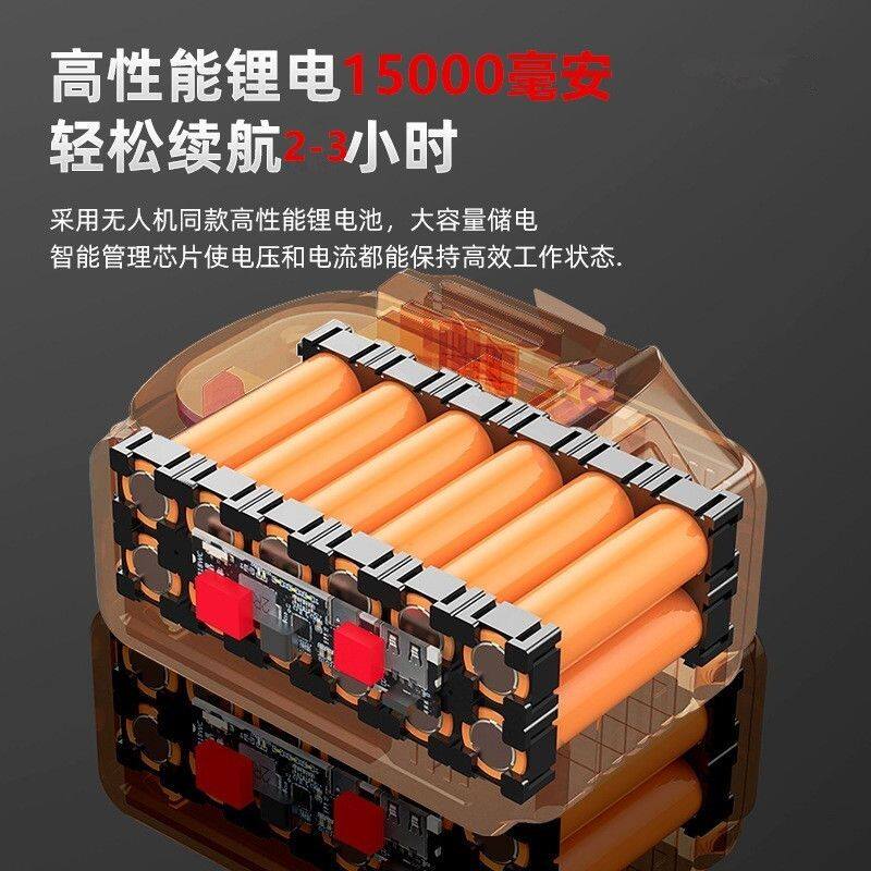 新款无刷电机电动充气泵气球打气筒多用吹尘枪清洁吹风超强锂电