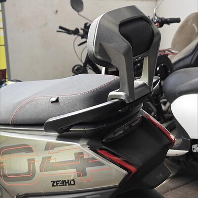 适无品牌/用于极核E4IPRO电动自行车款电摩长坐A铝金靠合背直上