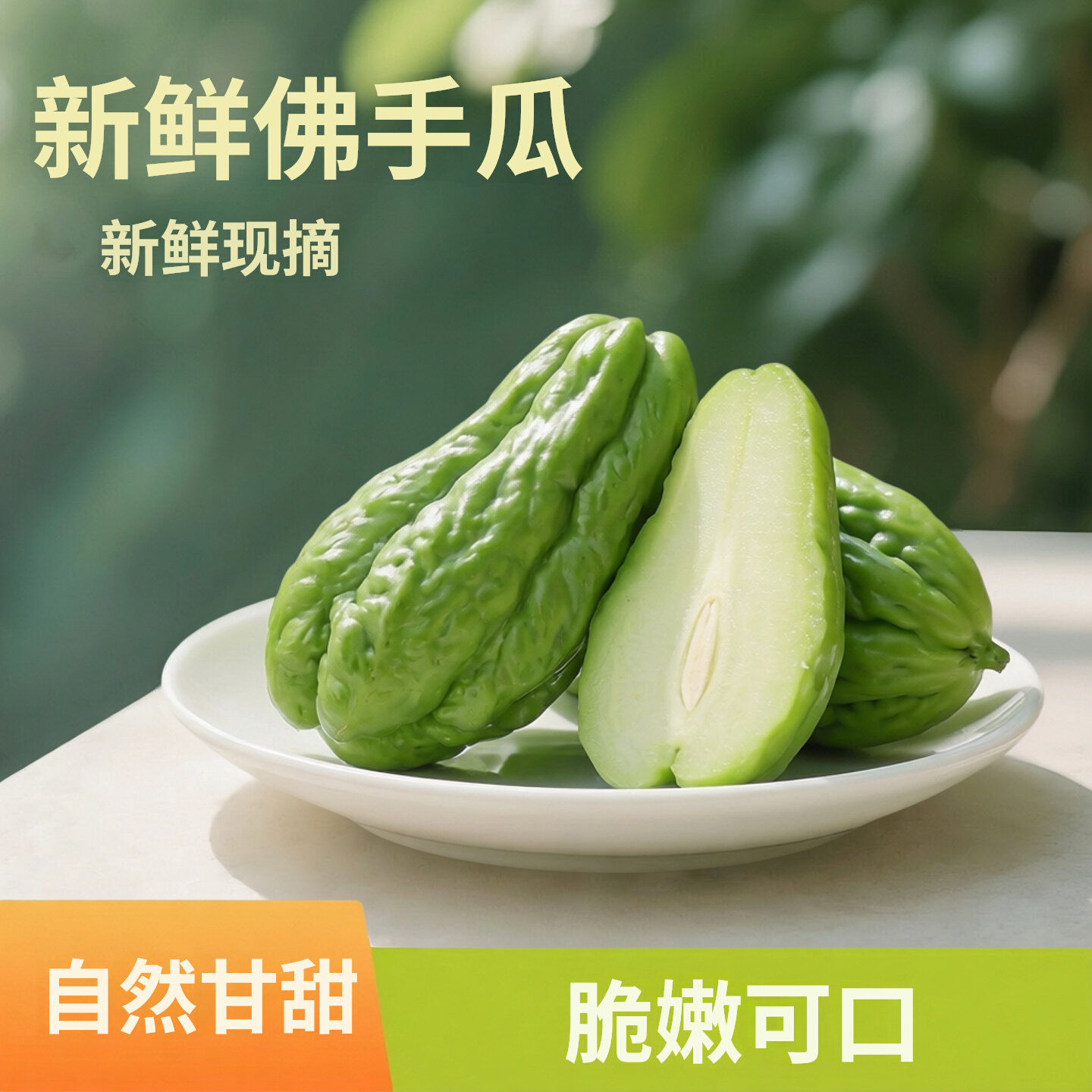 自然甜脆嫩云南新鲜佛手瓜现摘洋瓜丰收批发窝瓜蔬菜应季农家丝瓜