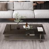 Hx2茶几客厅家用办公商用小户型简约现代透明北欧轻奢创意钢化玻