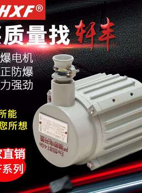 厂家直销防爆电机YBF63 纯铜低噪音电机隔爆单相220V异步电动机