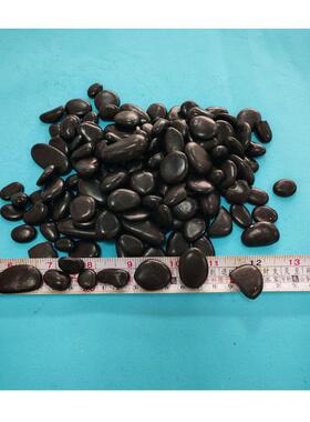 灰色2-3cm精选黄色雨花石园艺水培专用鹅卵石鱼缸造景装饰盆栽