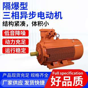 隔爆型 三相异步电动机YBX3-132M-4-7.5KW上阳电机江苏大中电机