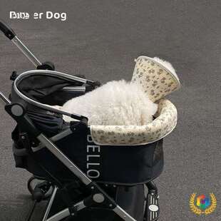 宠物推车边缘垫四季磁铁扣夏季防抓耐磨防脏巾垫子棉布三件套